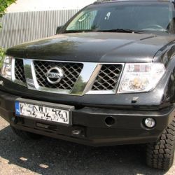 Бампер передний для Nissan Navara D40