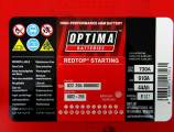 Акумулятор Optima 44Ah 730A RT U-3.7 12V - Купити акумулятор Оптіма 44 Ач на 12В в інтернет-магазині Bezdor4x4.