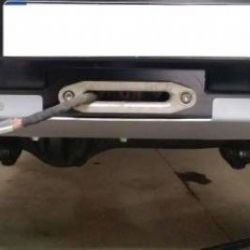 Защита тяги алюминиевая для Toyota Land Cruiser 80 (1989-1998)