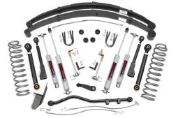 Комплект підвіски ROUGH COUNTRY LIFT KIT X- серії для JEEP CHEROKEE XJ ліфт 4,5
