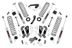 Комплект підвіски ROUGH COUNTRY LIFT KIT з пониженням кріплення важелів для WRANGLER JK 2 дверний ліфт 3,5"
