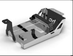 Захист фільтра парів алюмінієвий для Jeep Wrangler JK 2007-2016 Unlimited