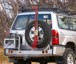 Крепление домкрата HILIFT к крепежу запаски ARB 5700060