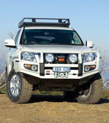 Передний бампер Toyota Land Cruiser Prado 150 09-13 без парктроников 3421760