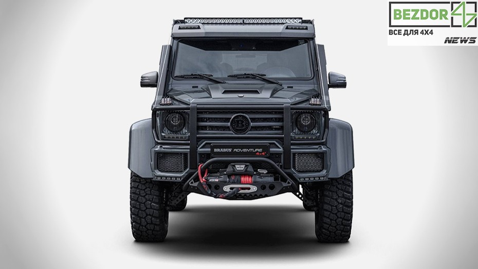 MERCEDES BRABUS G550: до офф-роуд пригод готовий!