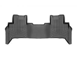 Коврики резиновые WeatherTech для Land Rover Discovery 2017+ задние черные 444806