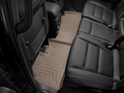 Коврики резиновые WeatherTech для Jeep Grand Cherokee 2016+ задние бежевые 453242