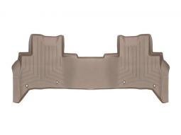 Коврики резиновые WeatherTech для Land Rover Discovery 2017+ задние бежевые 454806