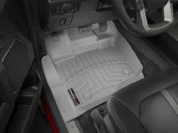 Коврики резиновые WeatherTech для Ford F-150 2015+ передние серые 466971