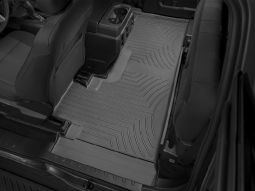 Коврики резиновые WeatherTech для Ford F-150 2015+ задние черные 446973