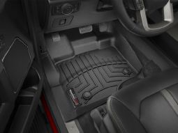 Коврики резиновые WeatherTech для Ford F-150 2015+ передние черные 446971