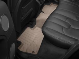 Коврики резиновые WeatherTech для Land Rover Range Rover Sport 2014+ задние бежевые 454804