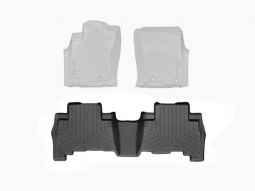 Коврики резиновые WeatherTech для Toyota Land Cruiser Prado 150 2014+ задние черные 442862