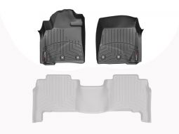 Коврики резиновые WeatherTech для Toyota Land Cruiser 200 2012+ передние черные 444231