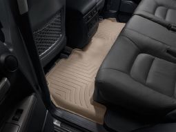 Коврики резиновые WeatherTech для Toyota Land Cruiser 200 2012+ задние бежевые 451572