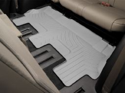 Коврики резиновые WeatherTech для Toyota Sequoia 2012+ третий ряд серые 460936