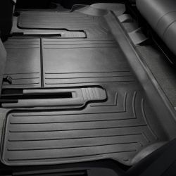 Коврики резиновые WeatherTech для Toyota Sequoia 2012+ третий ряд черные 440935