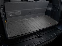 Коврик резиновый WeatherTech для Toyota Sequoia 2012+ в багажник черный 40345