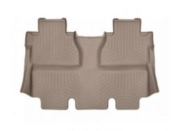 Коврики резиновые WeatherTech для Toyota Tundra 2012+ задние бежевые 450938