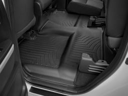 Коврики резиновые WeatherTech для Toyota Tundra 2012+ задние черные 440939