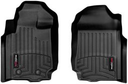 Коврики резиновые WeatherTech для Ford Ranger 2012+ передние черные 445131