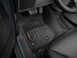 Коврики резиновые WeatherTech для Jeep Wrangler JK 2014+ передние черные 445731
