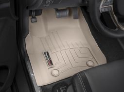 Коврики резиновые WeatherTech для Jeep Grand Cherokee 2016+ передние бежевые 459301