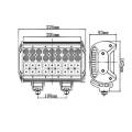 Світлодіодна LED балка 108W 9,3