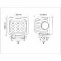 Світлодіодна фара LED 60W 5,4