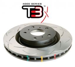 Передние тормозные диски DBA 4000 series T3 слот (DBA 4329S) для Nissan Patrol, Ford Maverick