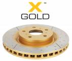 Гальмівні диски (DBA 2443X) - Street Series - X-GOLD Cross-Drilled & Slotted для Dodge