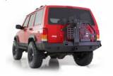 Бампер задній Smittybilt xrc swing away tirecarrier hi-lift для Jeep Cherokee XJ