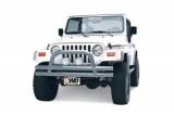 Бампер передний из нержавеющей стали с ободом Smittybilt для Jeep Wrangler YJ