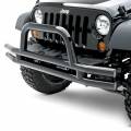 Бампер передний тубулярный черный SMITTYBILT для JEEP WRANGLER YJ