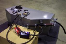 Дополнительный топливный бак LRA Toyota LC J120, емкость 140 л