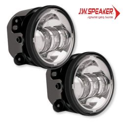 Фонарь передний галогеновый JW SPEAKER 6145 хром для Jeep Wrangler JK
