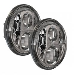 Фонар передній LED JW Speaker 8700 Evolution J2 хром для Jeep Wrangler TJ, JK