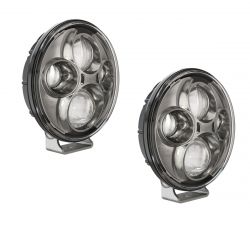 Фонар круглий LED JW Speaker TS4000 7" хром
