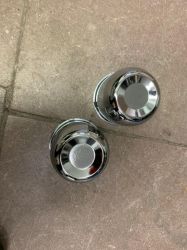 Колпаки к стальным дискам 110 мм хром