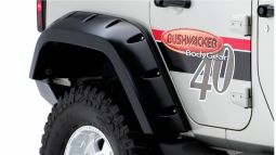 Расширители арок задние Bushwacker для Jeep Wrangler JK (4-х дверный)