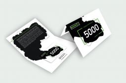 Подарочный ваучер на 5000 гривен