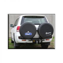 Крепление запасного колеса Kaymar к заднему бамперу (правая сторона) для Toyota Land Cruiser 200 (K20020R)