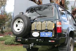 Крепление запасного колеса Kaymar к заднему бамперу (правая сторона) для Toyota Land Cruiser 80 (K8130R)