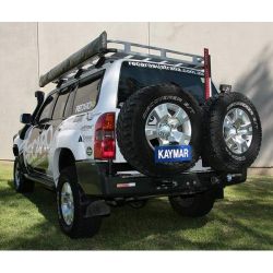 Крепление запасного колеса Kaymar к заднему бамперу (правая сторона) для Nissan Patrol Y61 (1998-2004) (K8050R)