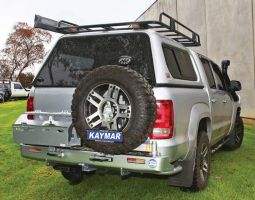 Крепление запасного колеса Kaymar к заднему бамперу (правая сторона) для Volkswagen Amarok (K8170R)