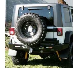 Крепление запасного колеса Kaymar к заднему бамперу для Jeep Wrangler JK с 2007 (K1014)