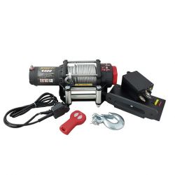 Лебедка для квадроцикла Kangaroowinch K4500 12V с беспроводным пультом 4500 LBS (2041 кг) 