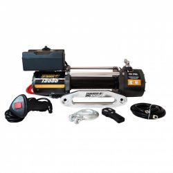 Лебедка автомобильная Kangaroowinch K12000 12V без троса со скользящей направляющей