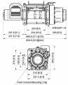 Лебідка для евакуатора Come UP Walrus 24V 18000lbs (8165 кг) 281810