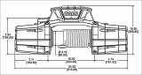 Автомобільна лебідка Warn ZEON Platinum10-S із синтетичним тросом 12V 10000lbs (4536 кг) 92815